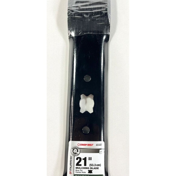 Troy Bilt 21" Mulching Replacement Mower Blade Bow Tie Center 942-0741 742-0741 - Picture 5 of 10
